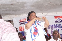 Rebecca Akufo-Addo, wife of the New Patriotic Party Flagbearer, Nana Akufo-Addo