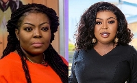 Maame Yeboah Asiedu (left) is a media personality and Afia Schwarzenegger (right) is a socialite