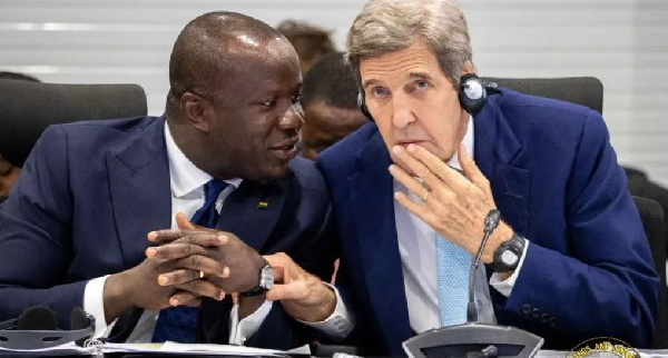 Samuel A. Jinapor and John Kerry