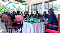 President William Ruto chairs a special Cabinet Meeting at State House in Nairobi, Kenya.