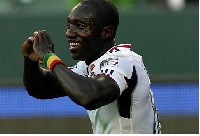 Ghana striker Dominic Oduro