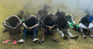 A photo of the suspects