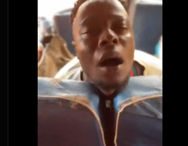 A suspect drug addict