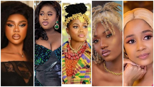 From L to R; Becca, Sista Afia, Mzbel, Wendy Shay, and Sister Derby