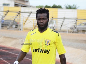 AshantiGold forward Hans Kwoffie has won the Ghana Premier League goal king title