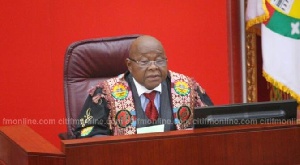 Speaker of Parliament, Professor Mike Oquaye