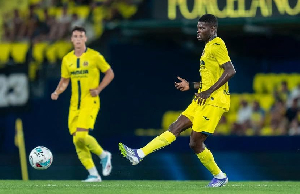 Partey made his debut for Villareal on Sunday