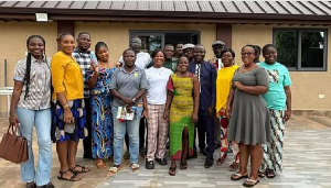 Participants of the training in a group photo
