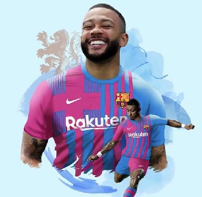 Depay has joined Barcelona