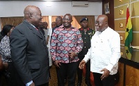 Mr Amidu was sworn in  by President Akufo-Addo at an event held at the Flagstaff House today