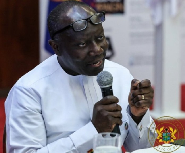 You don\'t pay your taxes yet complain about e-levy - Ofori-Atta to lawyers, doctors