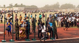 Over 80,00 persons applied for the Ghana Immigration Service vacancy
