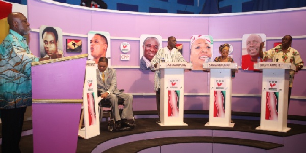 CPP presidential hopefuls at debate