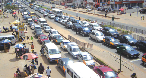 Police impound 22 vehicles at Kasoa tollbooth