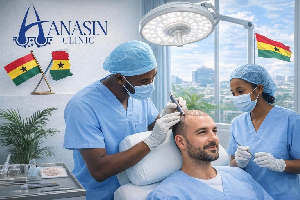Anasin Clinic sees rising demand for hair transplant procedures in Ghana