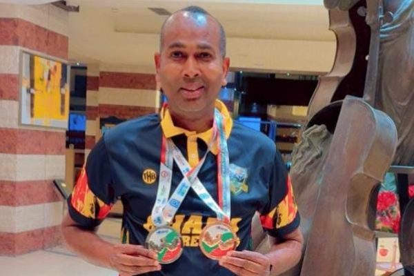 Abass Sulley is the Chairman of Central Regional Armwrestling