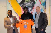 Emmanuel Frimpong with club managers
