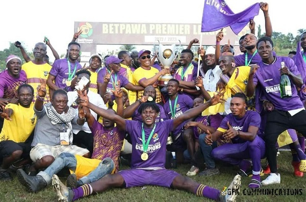 Medeama SC champions of 2022/2023 Ghana Premier League