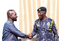 COP George Alex Mensah and Dr George Akufo Dampare, IGP