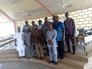 Group photo of participants at a stakeholders