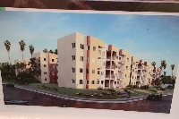 An artistic impression of the Pokuase National Affordable Housing project