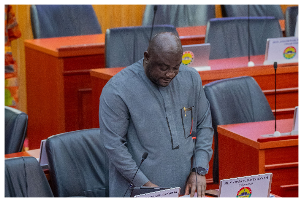 Davis Ansah Opoku is Member of Parliament for Mpraeso