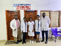 Some final year students from Family Health Medical School