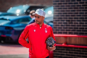 Ayew joined Premier League side Nottingham Forest on a contract until the end of the season