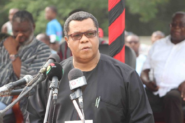 Goosie Tanoh, aspiring presidential candidate of Opposition National Democratic Congress (NDC)