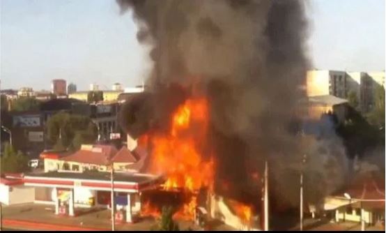 Explosion at the OLAM Oil Depot on the Sekondi-Takoradi highway has left workers injured