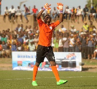 Baah Kwame of Inter Allies FC during the Ghana Premier League