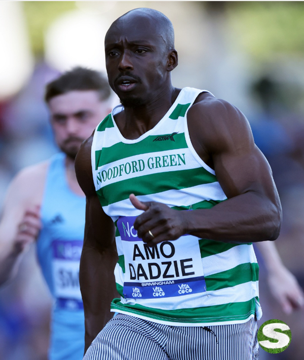 Eugene Amo-Dadzie is a British Athlete