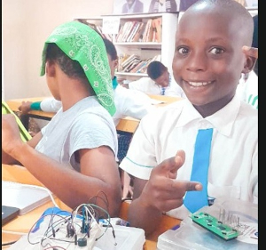 Elorm earned his spot due to his early passion for technology and commitment to learning