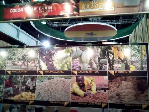 Ghana's exhibition stand