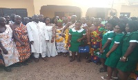 The donation which costs GHC35,000 came as a result of a request made by the Paramount Chief