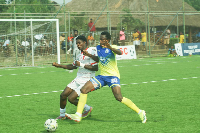 Semper Fi dominated large spells and created the better chances during the game