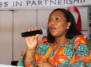 Dr. Angela El-Adas, Director General of the Ghana AIDS Commission