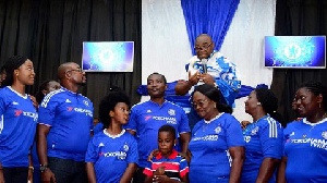 Reverend Azigiza thanked God for Chelsea's success