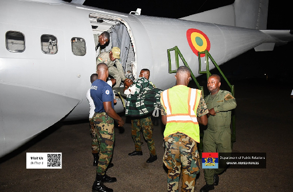 The GAF rescued 3 victims of the Burkina Faso terrorist attack