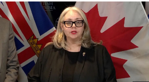 British Columbia's Public Safety Minister Nina Krieger