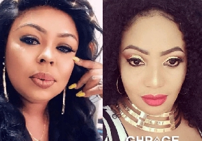 Afia Schwarzenegger and her former best friend, Diamond Appiah