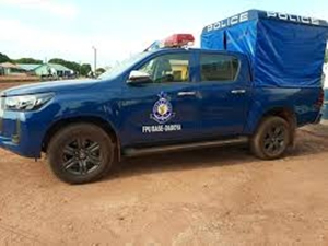 File photo of a Ghana Police Service pick-up truck
