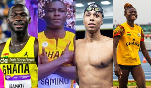 Athletes who competed for Ghana in the 2024 Paris Olympic Games