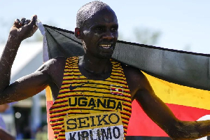 Ugandan Jacob Kiplimo regained the half-marathon world record in Lisbon