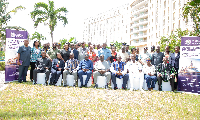 A group photo of the participants at the meeting in Accra