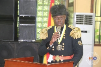 Knights of St John Int and Ladies' Auxiliary delivered a tribute to the late Dr Omane Boamah