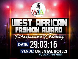 West African Fashion Awards2015