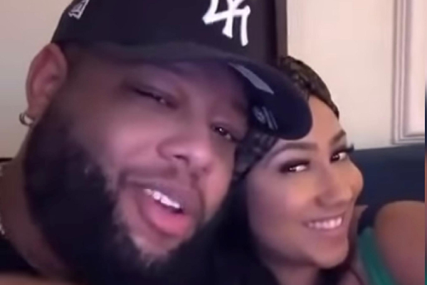 Ghanaian rapper D-Black and Hajia4Reall spotted together