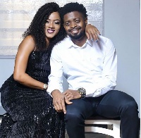Basketmouth and his wife, Elsie Okpocha