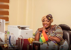 Freda Prempeh, the Minister for Sanitation and Water Resources